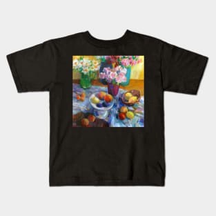 Yellow Still Life Kids T-Shirt